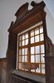 Restored window and kneeler in the oratory. Obnovené okno a klekátko v oratoři.
